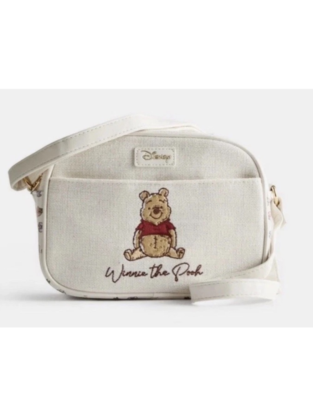 Disney Winnie The Pooh Canvas Crossbody Camera Bag *Primark*-NEW